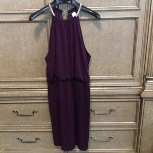 PURPLE COCKTAIL DRESS